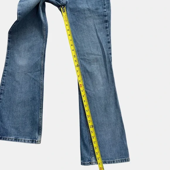 lei Jeans Vintage Y2K Bootcut Flare Juniors 5 Women's 28 100% Cotton Retro 90s - Picture 7 of 14